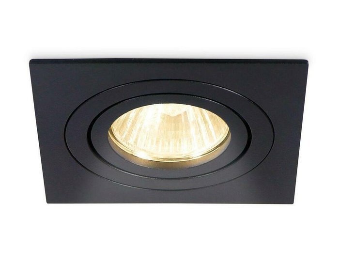 Встраиваемый светильник Techno Spot черного цвета - купить Встраиваемые споты по цене 615.0