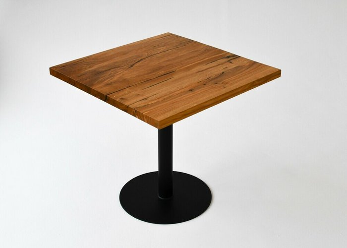 Обеденный стол Quadrate черно-коричневого цвета - лучшие Обеденные столы в INMYROOM