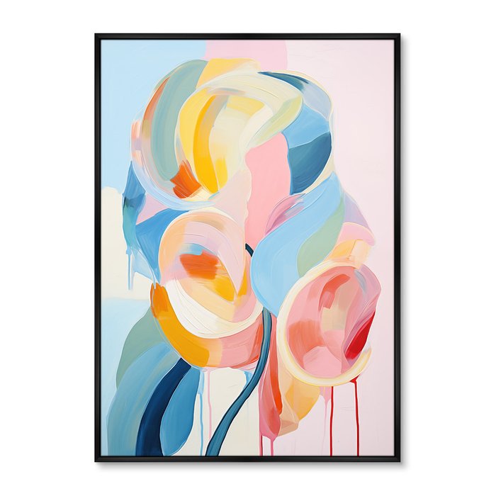 Репродукция картины Flower lollipops, No 2, 2024г.