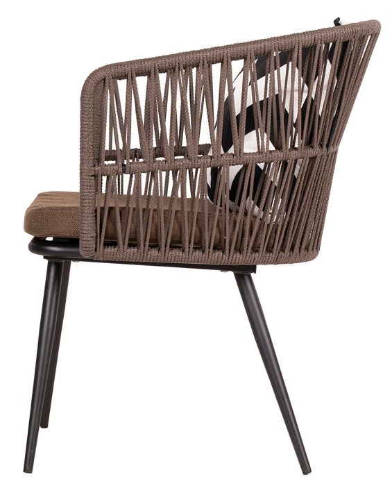 Садовое кресло Coral бежевого цвета - лучшие Садовые стулья в INMYROOM