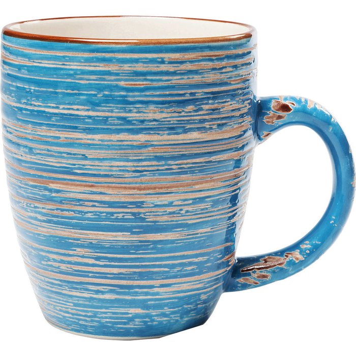 Кружка Swirl голубого цвета Кружка Swirl голубого цвета