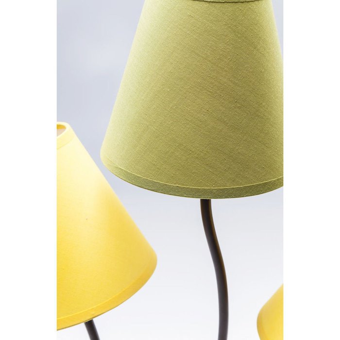 Лампа настольная Flexible с желтыми плафонами - лучшие Настольные лампы в INMYROOM