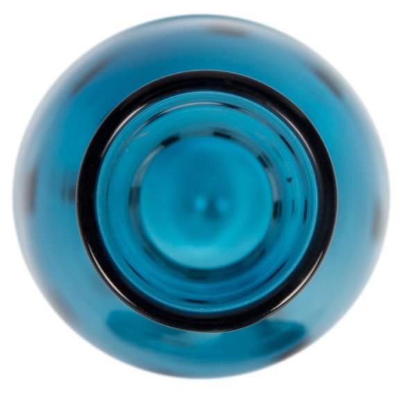 Ваза настольная "Vase Glass Blue" - лучшие Вазы  в INMYROOM