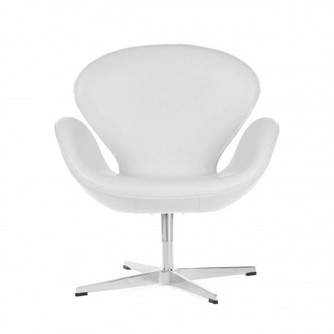 Кресло Swan белого цвета