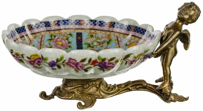 Блюдо с ангелом 26x18x9см - купить Тарелки по цене 17420.0
