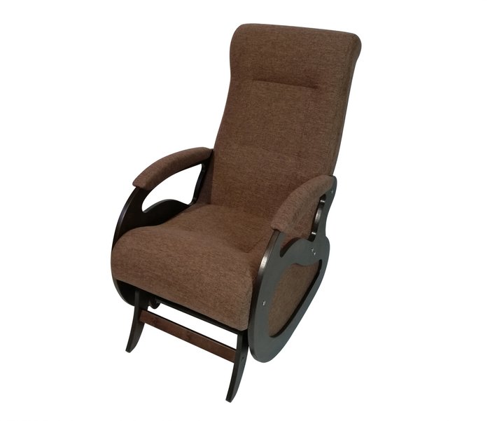 Кресло-качалка Маятник темно-коричневого цвета