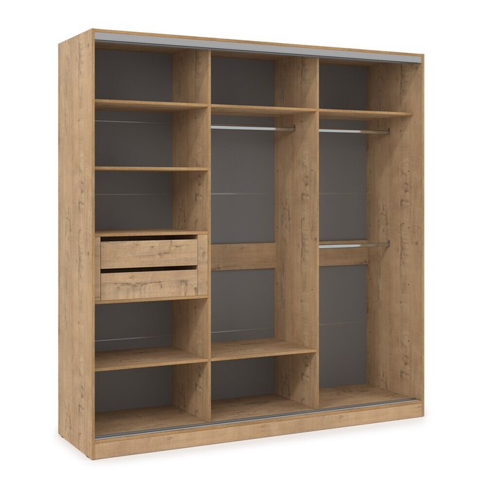 Шкаф-купе Comfort 21.6 коричневого цвета - купить Шкафы-купе по цене 85180 Шкаф-купе Comfort 21.6 коричневого цвета - купить Шкафы-купе по цене 85180