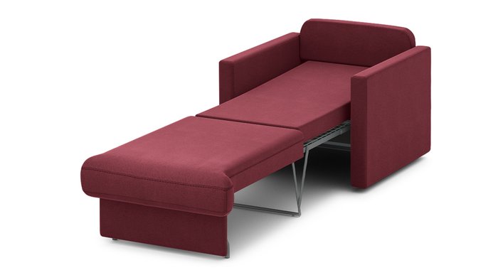 Кресло-кровать Стелф 2 бордового цвета - купить Интерьерные кресла по цене 37100.0