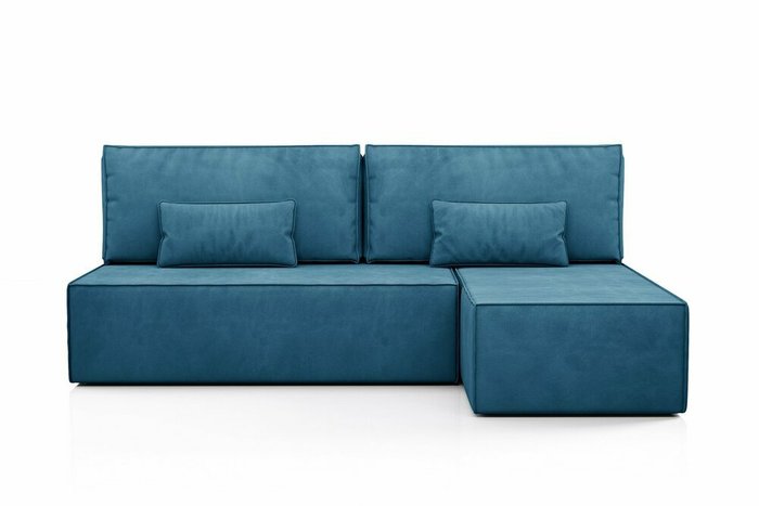 Диван-кровать Корсо LIite синего цвета - купить Угловые диваны по цене 26490.0