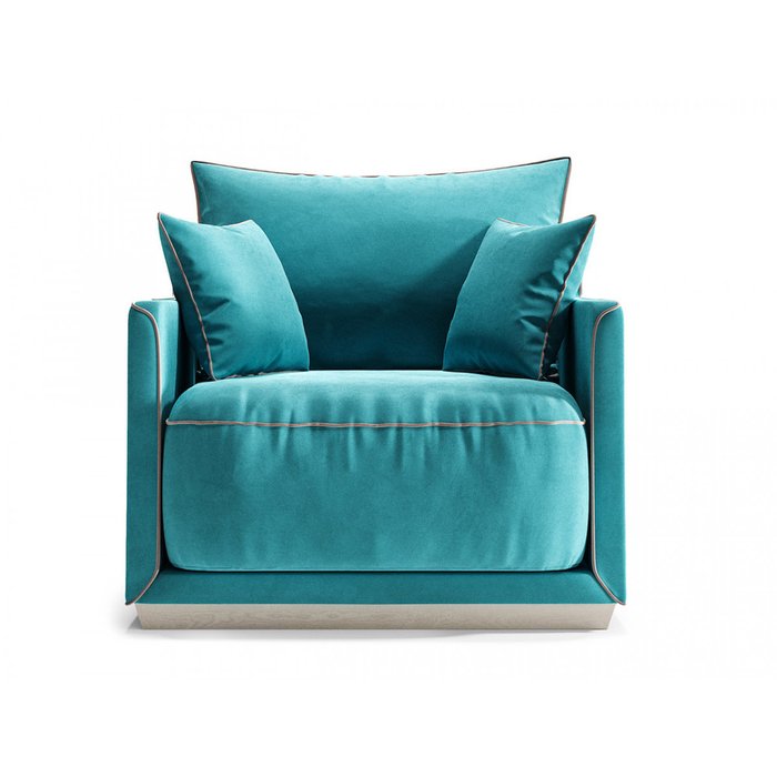 Кресло Soho бирюзового цвета