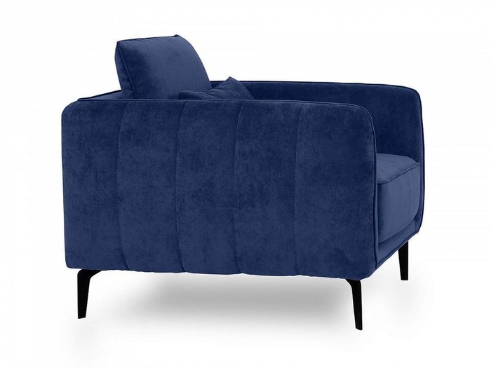 Кресло Amsterdam синего цвета - лучшие Интерьерные кресла в INMYROOM