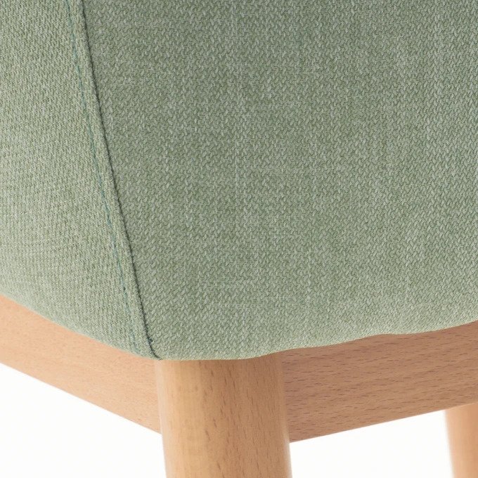 Обеденный стул Jimi зеленого цвета - лучшие Обеденные стулья в INMYROOM