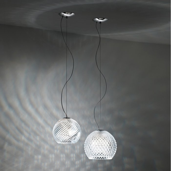 Подвесной светильник Fabbian Diamond&Swirl - купить Подвесные светильники по цене 59080.0