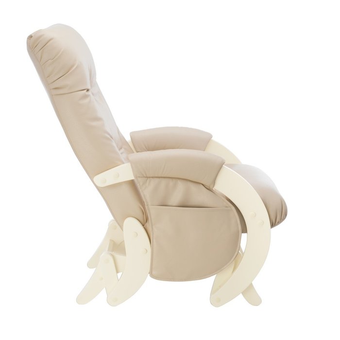 Кресло для кормления Milli Smile с карманами бежевого цвета - лучшие Интерьерные кресла в INMYROOM