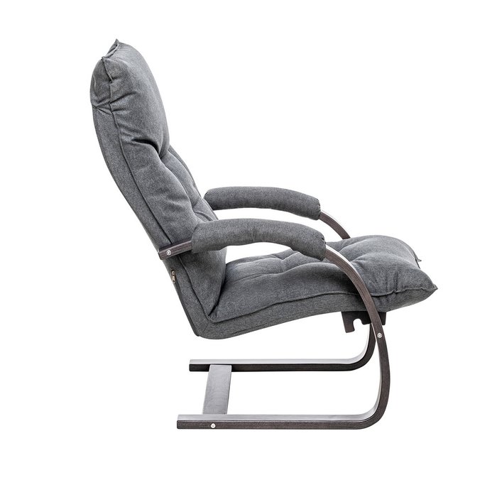 Кресло-трансформер Монако серого цвета - лучшие Интерьерные кресла в INMYROOM