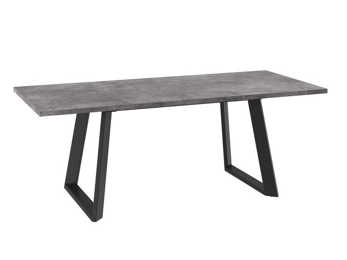 Раздвижной стол Лофт Люкс серого цвета - купить Обеденные столы по цене 30491.0