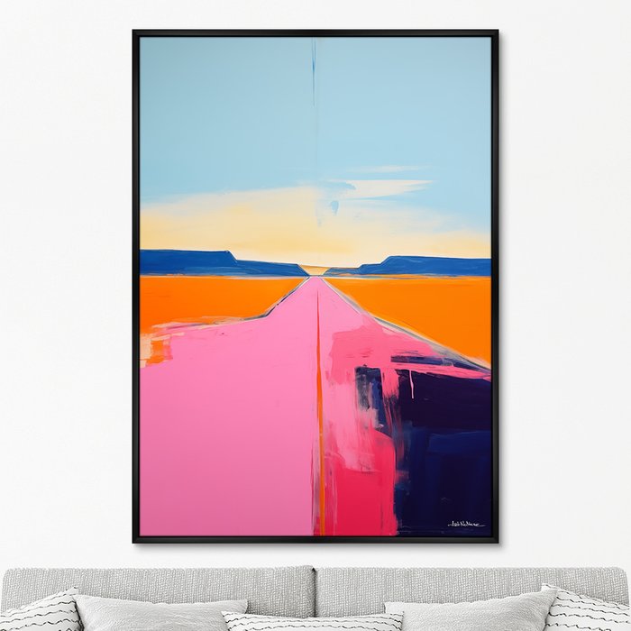 Репродукция картины Landscape collection, Lines of sunset, No 2, 2024г. - купить Картины по цене 24999.0