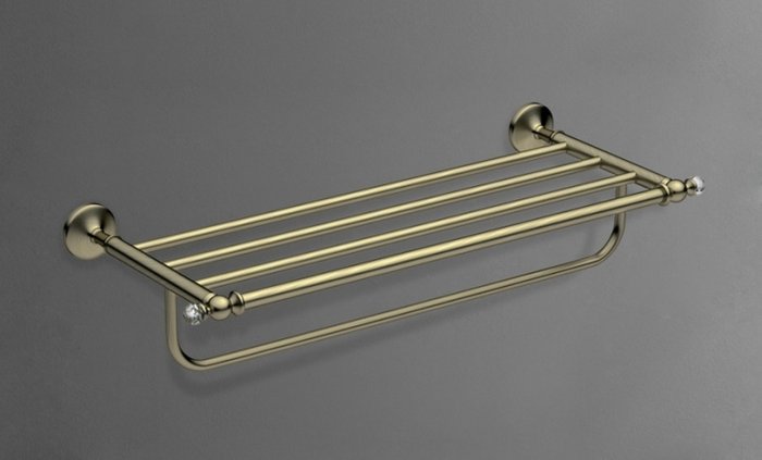Полка Artamp;Max Antic Crystal AM-2622SJ-Br - купить Полки для ванной по цене 19457.0