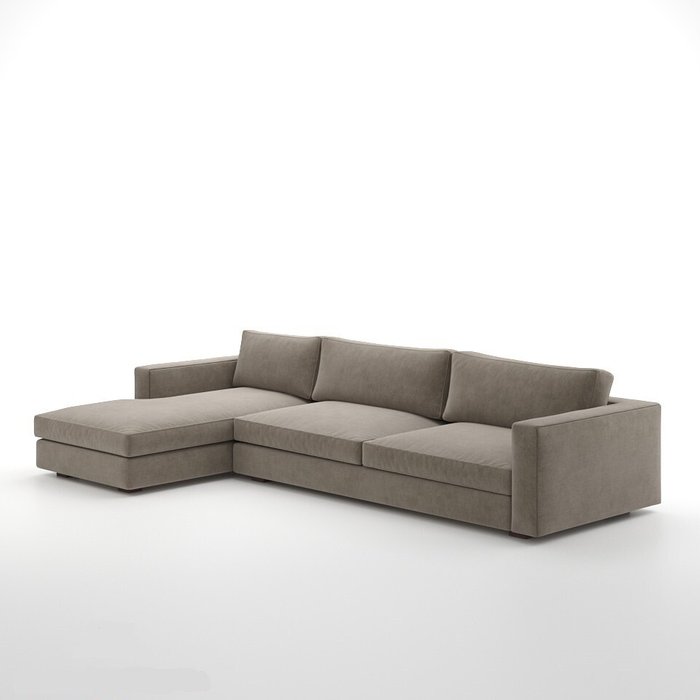 Угловой модульный диван Maddox серого цвета - лучшие Угловые диваны в INMYROOM
