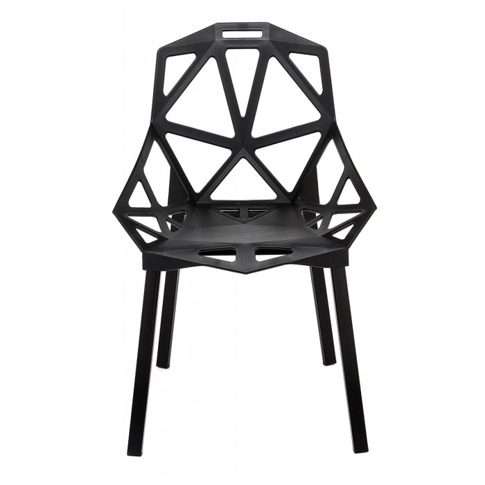 Стул One черного цвета - купить Обеденные стулья по цене 3980.0