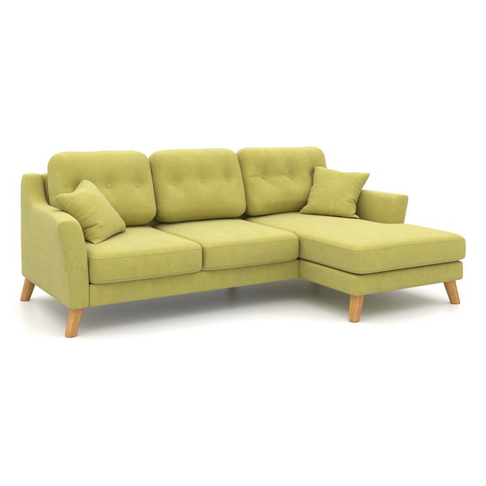 Угловой диван-кровать Raf EKH зеленый - купить Угловые диваны по цене 87400.0