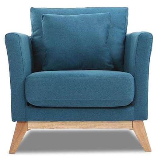 Кресло Дублин blue голубого цвета  - купить Интерьерные кресла по цене 21300.0