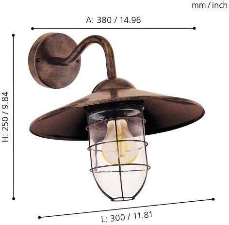 Уличный настенный светильник Eglo Melgoa 94863 - лучшие Настенные уличные светильники в INMYROOM Уличный настенный светильник Eglo Melgoa 94863 - лучшие Настенные уличные светильники в INMYROOM