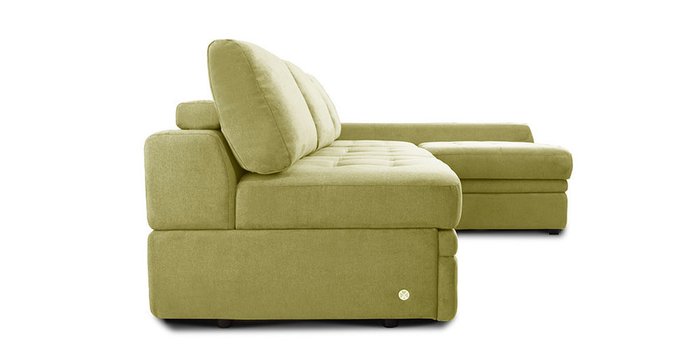Угловой диван-кровать Бруно зеленого цвета - лучшие Угловые диваны в INMYROOM