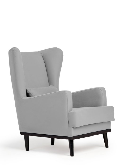 Кресло Оскар zara светло-серого цвета - купить Интерьерные кресла по цене 11570.0
