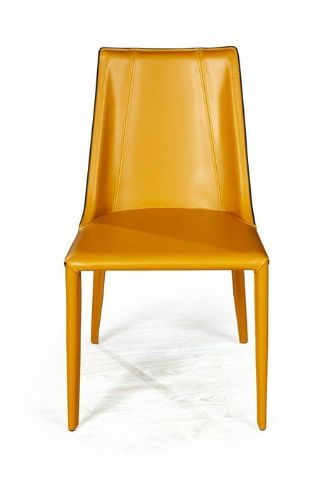 Стул Lui желто-оранжевого цвета - купить Обеденные стулья по цене 19900.0