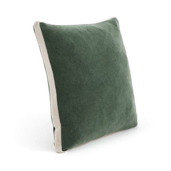 Подушка из велюра Tobou зеленого цвета - лучшие Декоративные подушки в INMYROOM