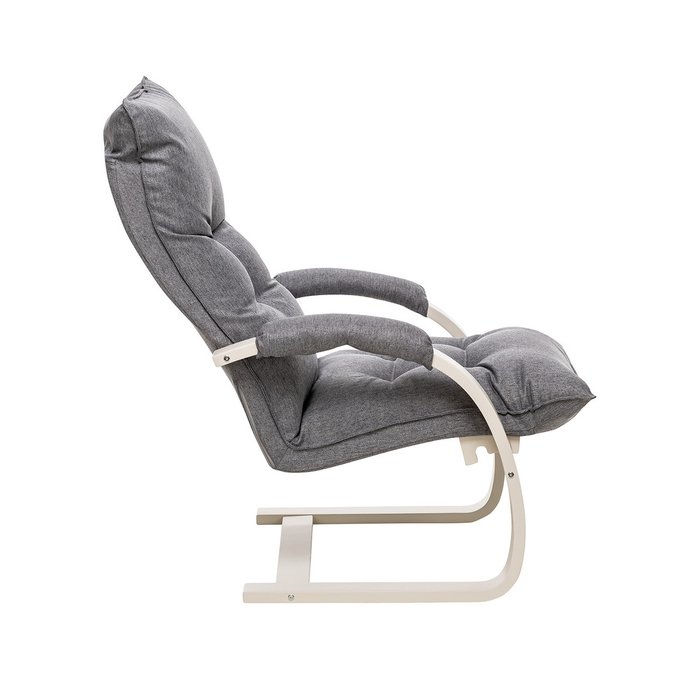 Кресло-трансформер Монако серого цвета  - лучшие Интерьерные кресла в INMYROOM
