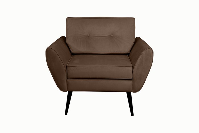 Кресло Swede коричневого цвета - купить Интерьерные кресла по цене 35360.0