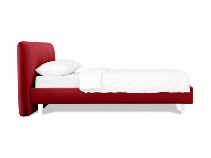 Кровать Queen Anastasia L 160х200 бордового цвета - лучшие Кровати для спальни в INMYROOM