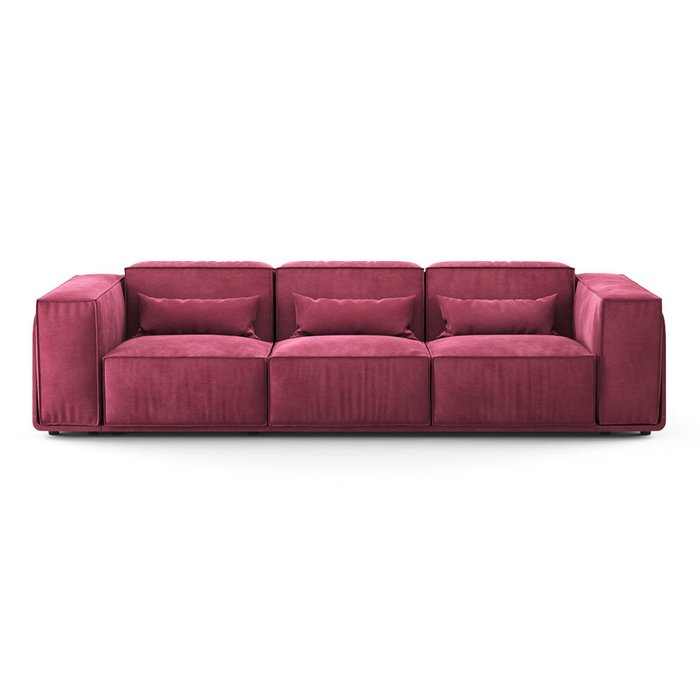 Диван-кровать Vento Classic Long L красного цвета - купить Прямые диваны по цене 149400.0