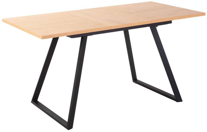 Стол обеденный раздвижной Пеле бежевого цвета - купить Обеденные столы по цене 19960.0