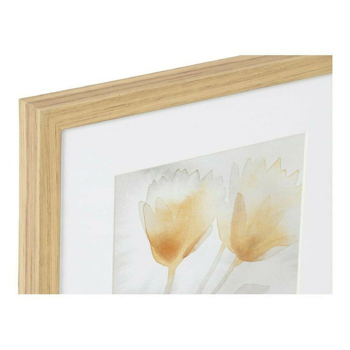 Картина Drawed Leaf 33 x 3 x 38 cm традиционный Лист растения (2 штук) - лучшие Картины в INMYROOM