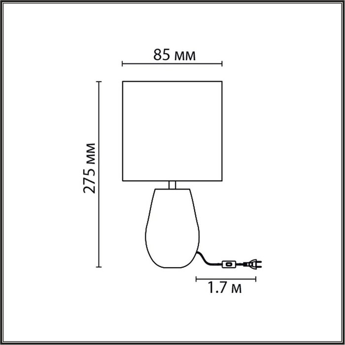 Настольная лампа декоративная Akivi 8150/1Т - лучшие Настольные лампы в INMYROOM Настольная лампа декоративная Akivi 8150/1Т - лучшие Настольные лампы в INMYROOM