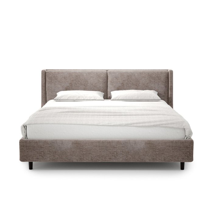 Кровать Iris 180х200 бежево-коричневого цвета - купить Кровати для спальни по цене 141930.0