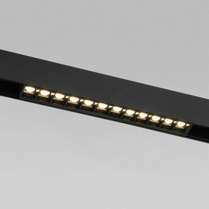 Трековый светильник 12W 3000K (черный) 85005/01 85005/01 Slim Magnetic 
