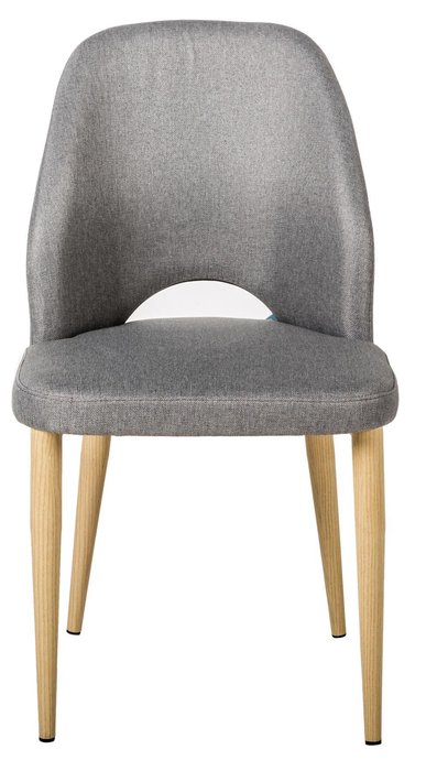Стул Ledger светло-серого цвета - лучшие Обеденные стулья в INMYROOM