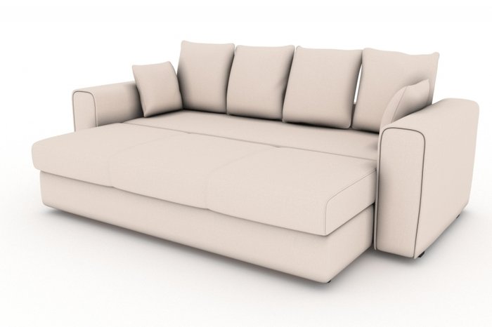 Прямой диван-кровать Giverny бежевого цвета - купить Прямые диваны по цене 16000.0