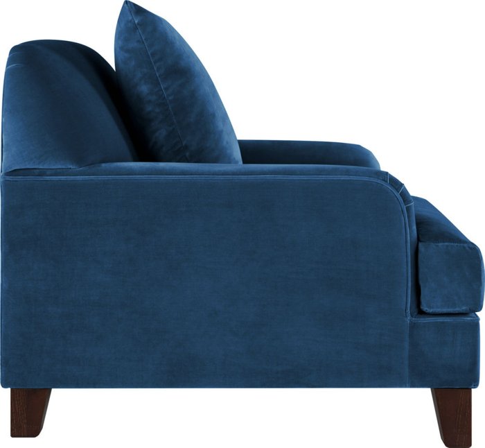 Кресло Poly Blue синего цвета - лучшие Интерьерные кресла в INMYROOM