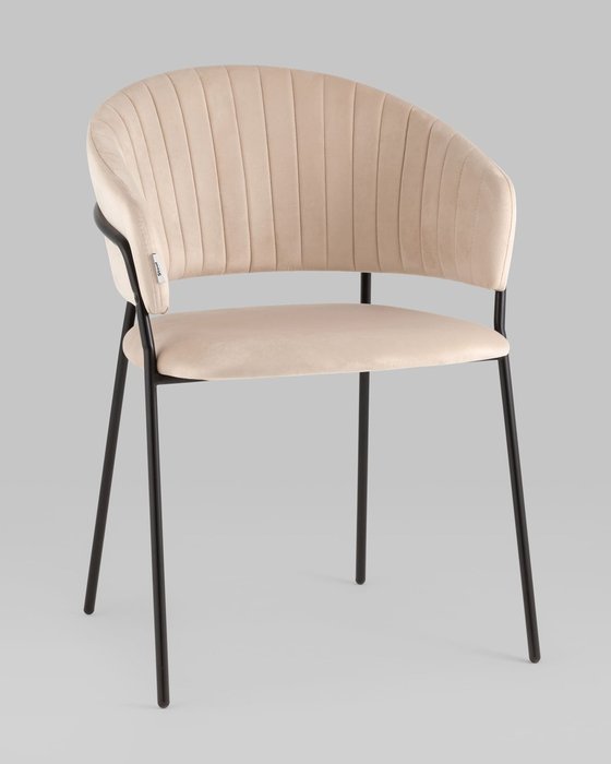 Стул Бруно кремового цвета - купить Обеденные стулья по цене 7490.0