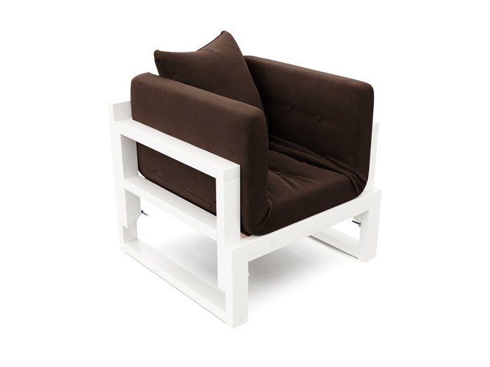 Кресло Амбер темно-коричневого цвета - лучшие Интерьерные кресла в INMYROOM