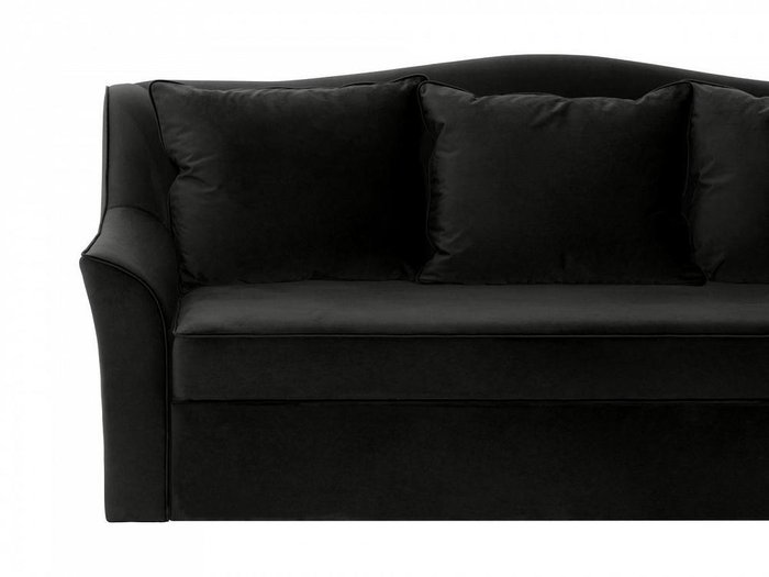 Диван-кровать Vermont черного цвета  - лучшие Прямые диваны в INMYROOM