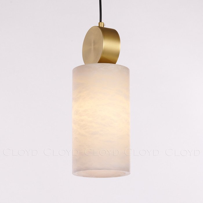 Подвесной светильник Cloyd PILAT-B P1 / ?12 см - алебастр - латунь Подвесной светильник Cloyd PILAT-B P1 / ?12 см - алебастр - латунь