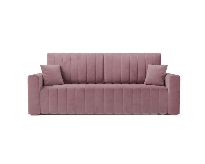 Прямой диван-кровать Лондон пудрового цвета - купить Прямые диваны по цене 36790.0