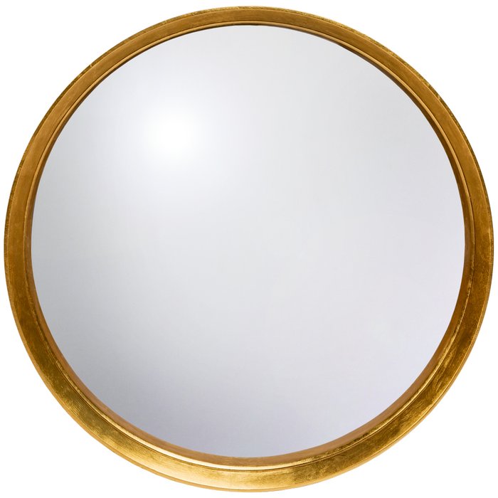 Настенное зеркало Хогард Голд L в раме золотого цвета