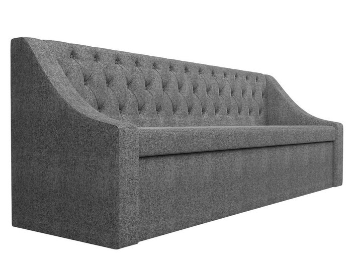 Кухонный прямой диван-кровать Мерлин серого цвета - лучшие Прямые диваны в INMYROOM